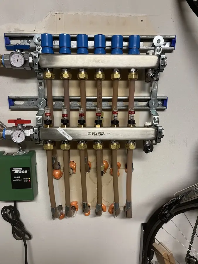 Plumber performing Leak Detection at a residential property in Helena Valley Northeast